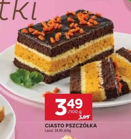 Ciasto pszczółka lazur