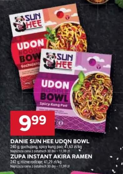 Danie udon bowl gochujang, spicy kung pao