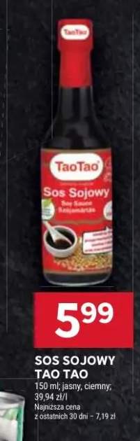 Sos sojowy jasny, ciemny