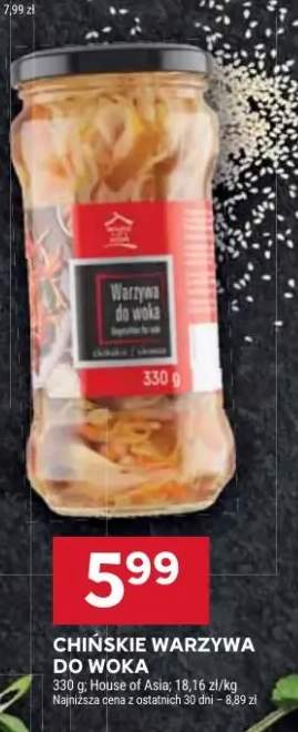 Chińskie warzywa do woka