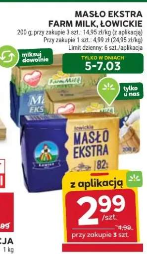 Masło ekstra łowickie