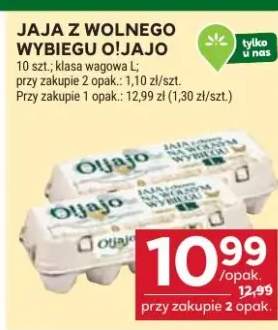 Jaja z wolnego wybiegu olajo