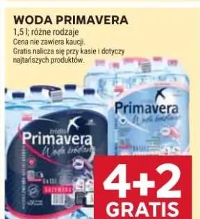Woda primavera różne rodzaje