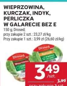 Wieprzowina, kurczak, indyk, perliczka w galarecie bez e