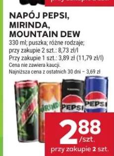 Napój Pepsi, Mirinda, Mountain Dew