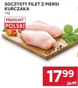 Soczysty filet z piersi kurczaka