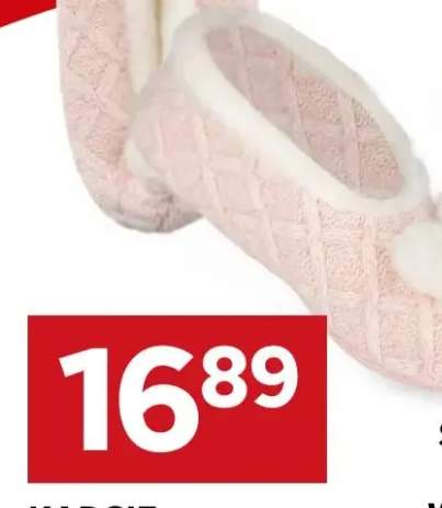 Kapcie z serduszkiem