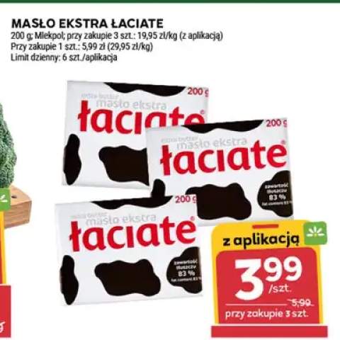 Masło ekstra łaciate