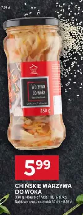 Chińskie warzywa do woka