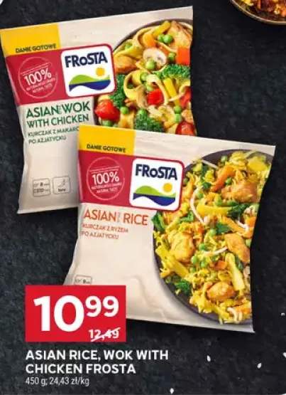 Wok with chicken Frosta