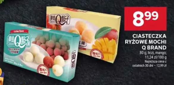 Ciasteczka ryżowe Mochi Q Brand