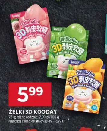 Żelki 3D Kooday