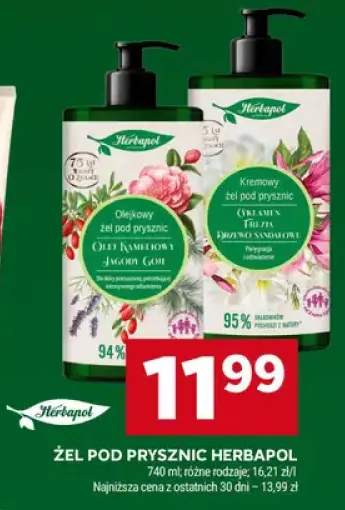 Żel pod prysznic Herbapol