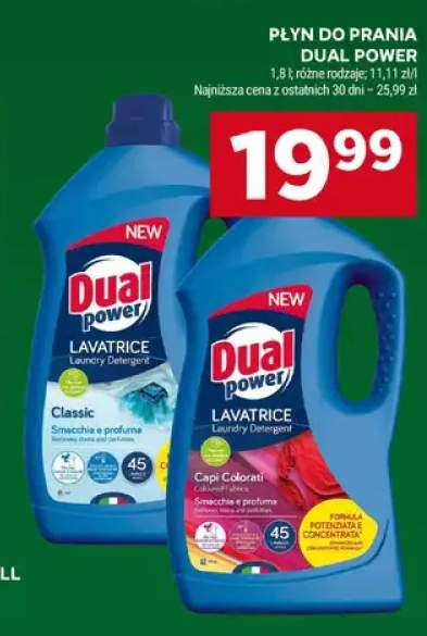 Płyn do prania Dual Power