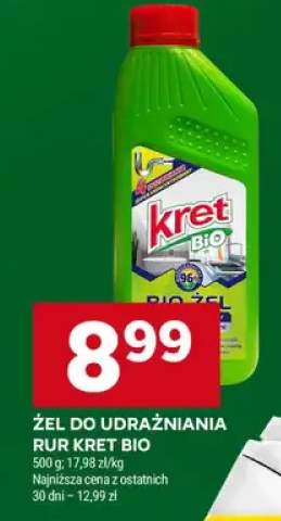 Żel do udrażniania rur Bio