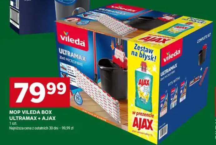 Mop Vileda Box Ultramax + Ajax