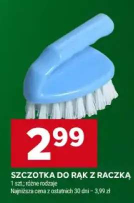 Szczotka do rąk z rączką