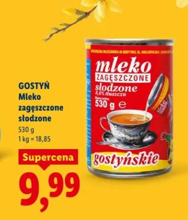 mleko zagęszczone