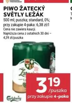 Piwo Żatecký Světlý Ležák