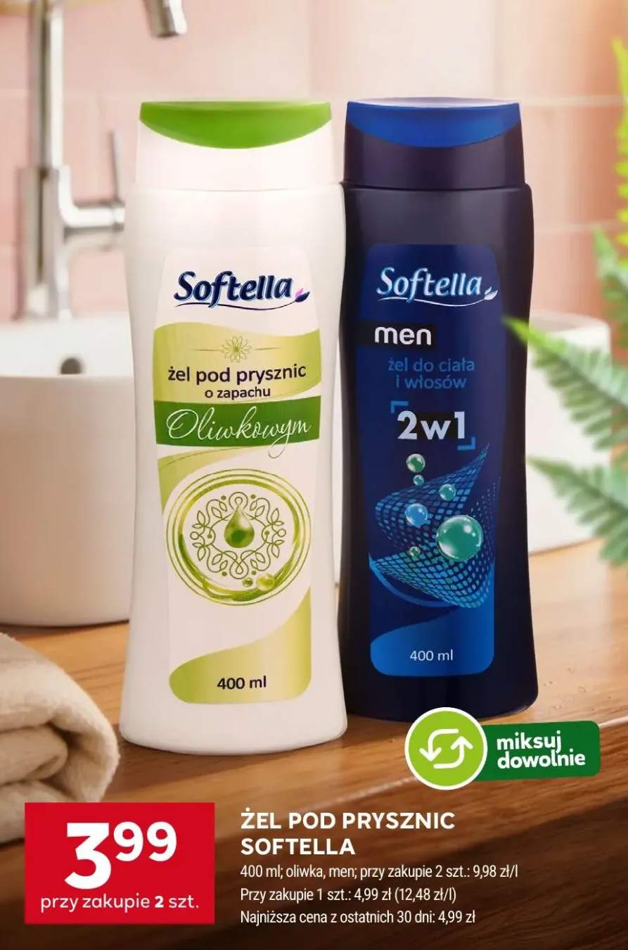 Żel pod prysznic oliwkowy