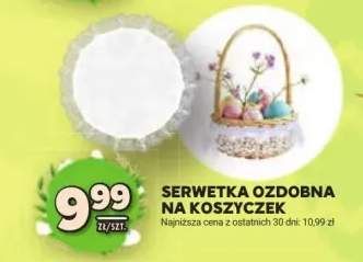 Serwetka ozdobna na koszyczek