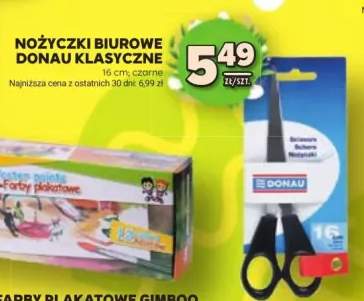 Nożyczki biurowe Donau klasyczne