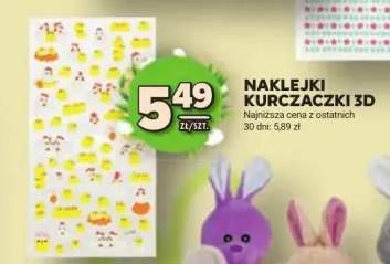 Naklejki kurczaczki 3D