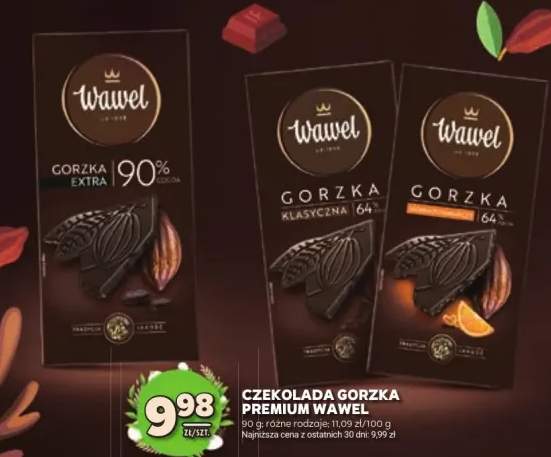 Czekolada gorzka premium