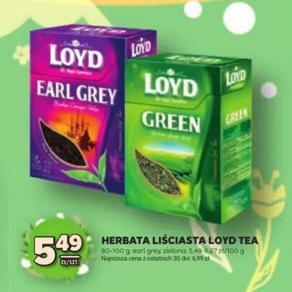 Herbata liściasta earl grey, zielona
