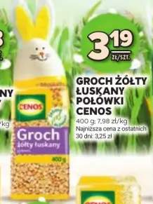 Groch żółty łuskany połówki