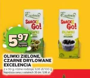 Oliwki zielone, czarne drylowane Excelencia