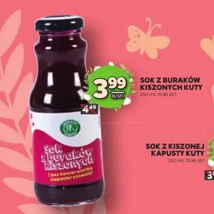Sok z buraków kiszonych kuty