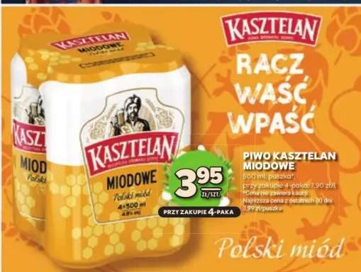 Piwo kasztelan miodowe