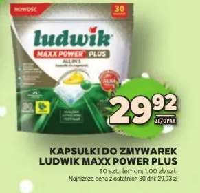 Kapsułki do zmywarek maxx power plus