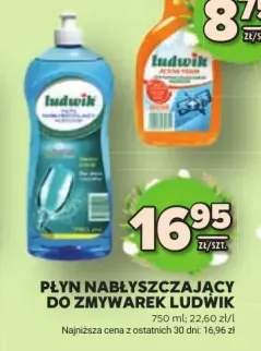 Płyn nabłyszczający do zmywarek
