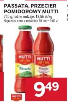 Passata, przecier pomidorowy Mutti