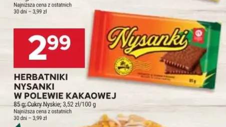 Herbatniki nysanki w polewie kakaowej