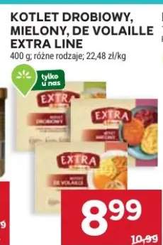 Kotlet drobiowy, mielony, De Volaille Extra Line