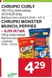 Chrupki Curly, Monster Munch, Peppes