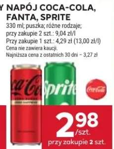 Napój Coca-Cola, Fanta, Sprite