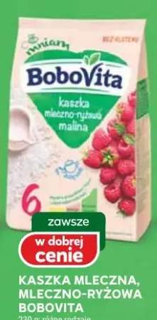 Kaszka mleczna, mleczno-ryżowa malina