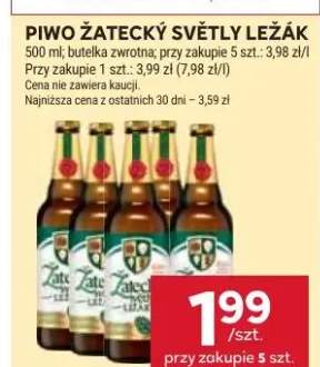Piwo żatecký světlý ležák