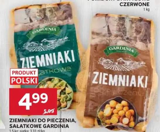 Ziemniaki do pieczenia, sałatkowe