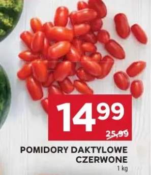 Pomidory daktylowe czerwone