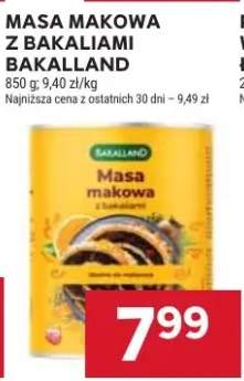 Masa makowa z bakaliami