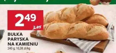 Bułka paryska na kamieniu