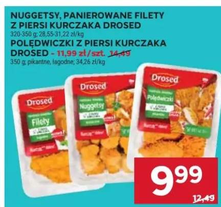 Panierowane filety z piersi kurczaka