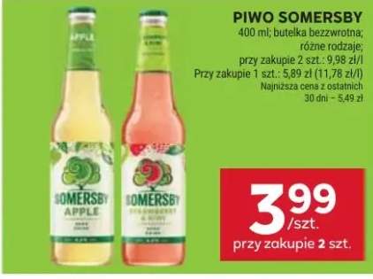 Piwo Somersby Apple