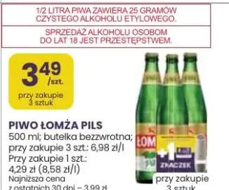Piwo Łomża Pils