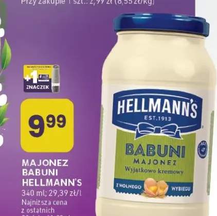 Majonez Babuni wyjątkowo kremowy z jajkiem
